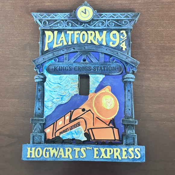 Harry Potter Maglietta Ufficiale Donna Hogwarts Express Platform 9-3/4, Grigio Scuro, Taglia S, Merchandising Originale
